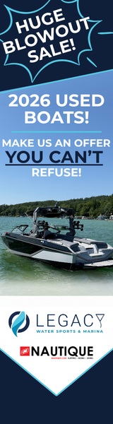 Legacy Watersports Vertical Banner Advertisement