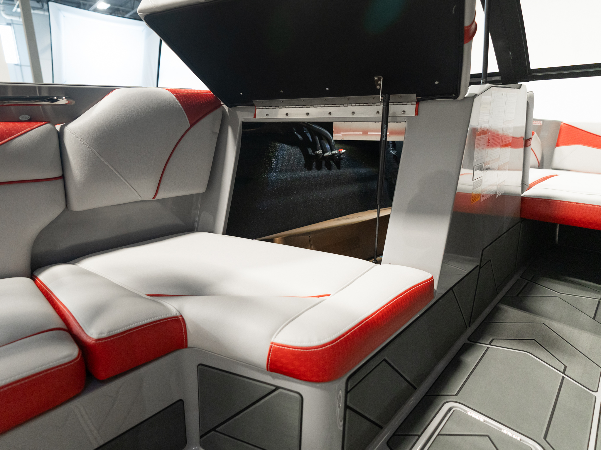 2025 Supreme S240 Red Metal Flake / Stone Grey