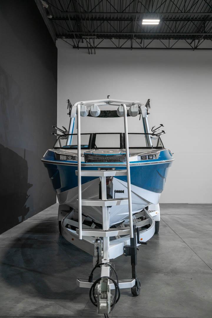 2022 Centurion Ri265 Mist Blue Flake / White Icon