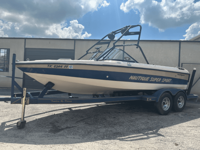Sleek Nautique Super Sport -Blue &amp; Tan