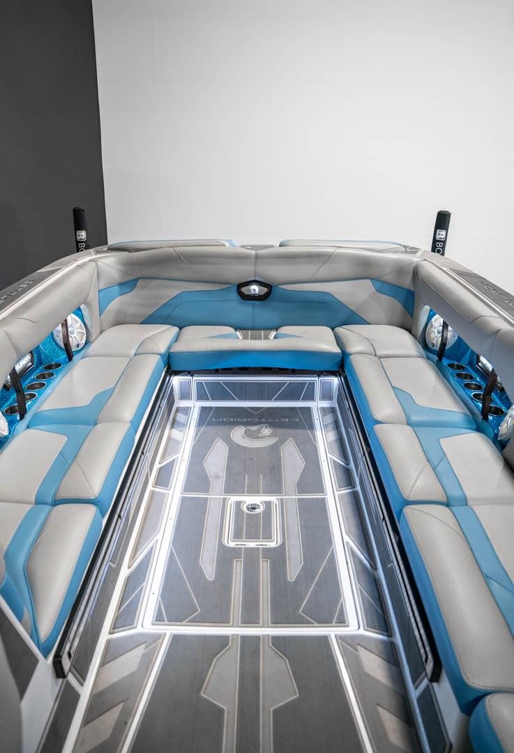 2022 Centurion Ri265 Mist Blue Flake / White Icon