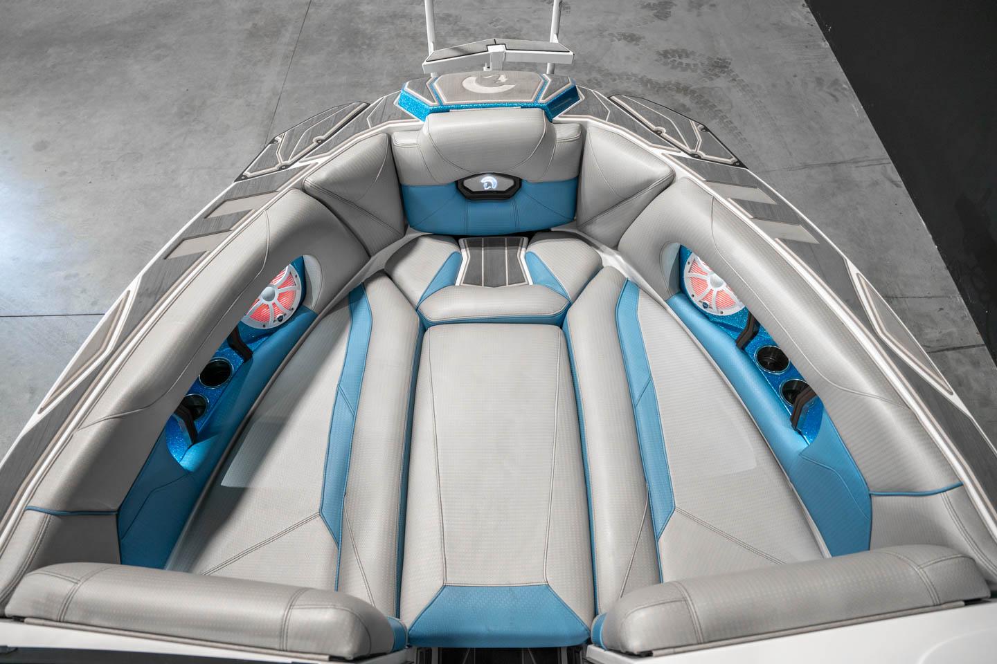 2022 Centurion Ri265 Mist Blue Flake / White Icon