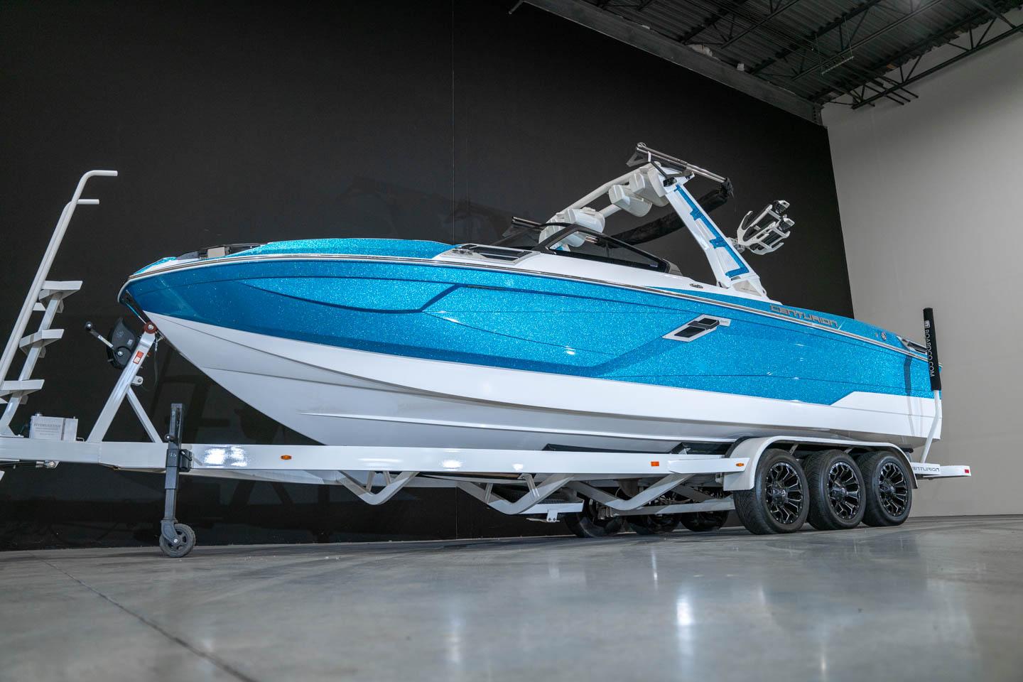2022 Centurion Ri265 Mist Blue Flake / White Icon