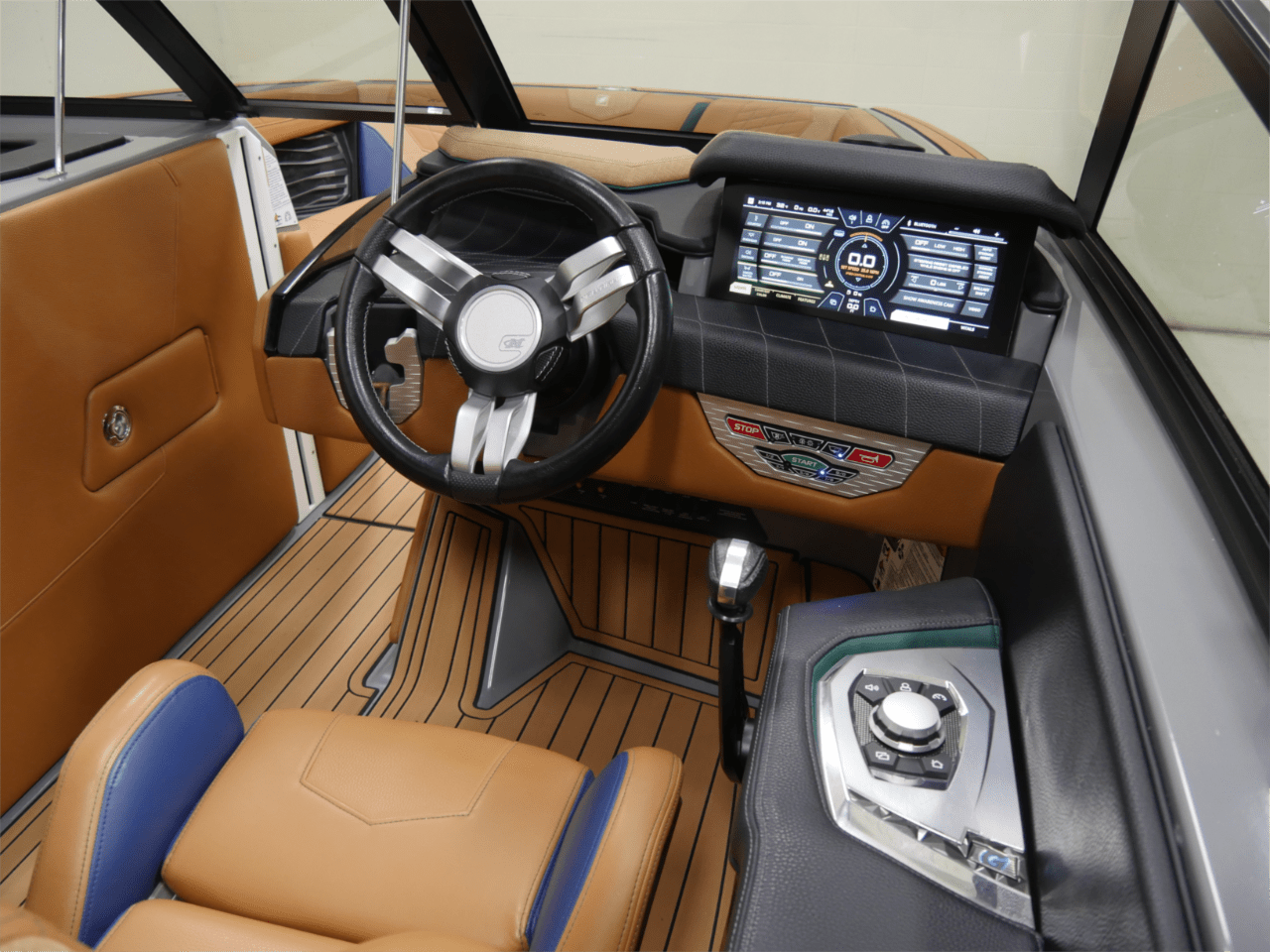 2021 Nautique G23 – Emerald Metal Flake/Admiral Blue