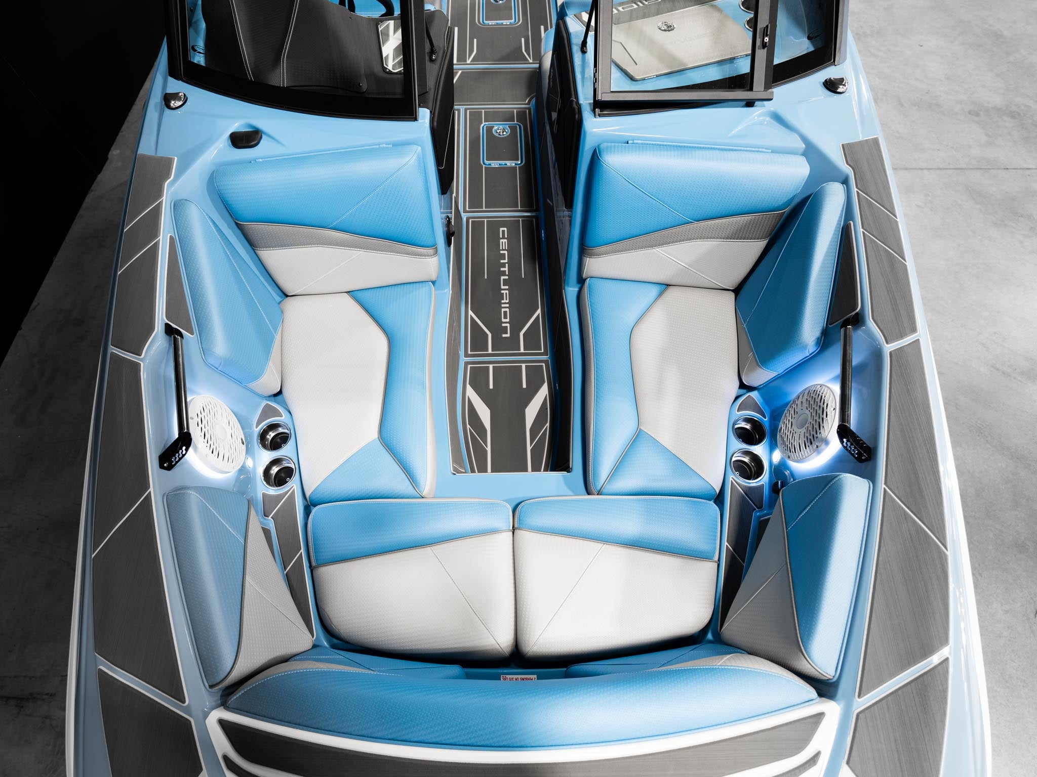 2025 Centurion NV233 Mist Blue / White