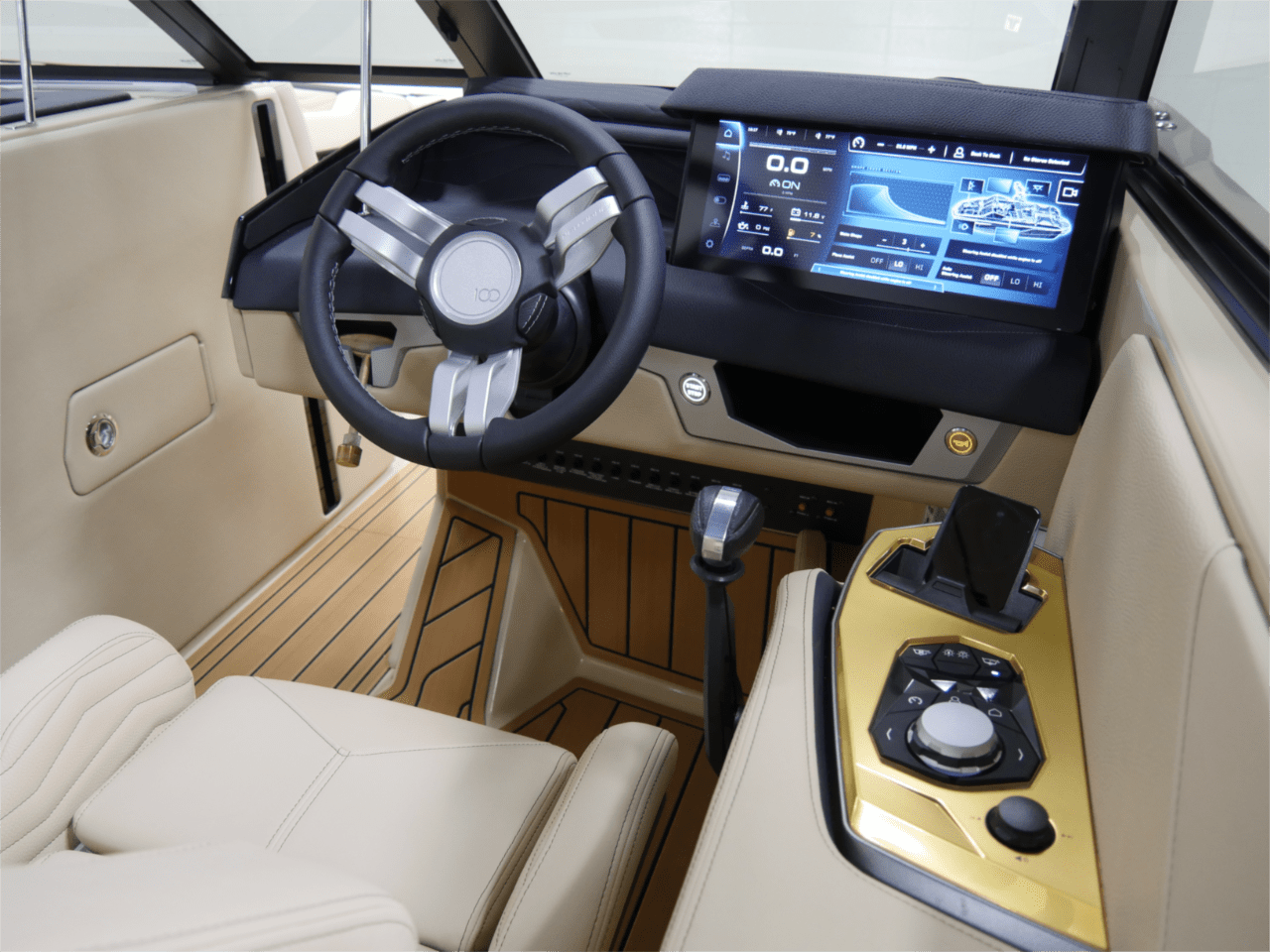 2025 Nautique G23 – Jet Black/Sahara Sand