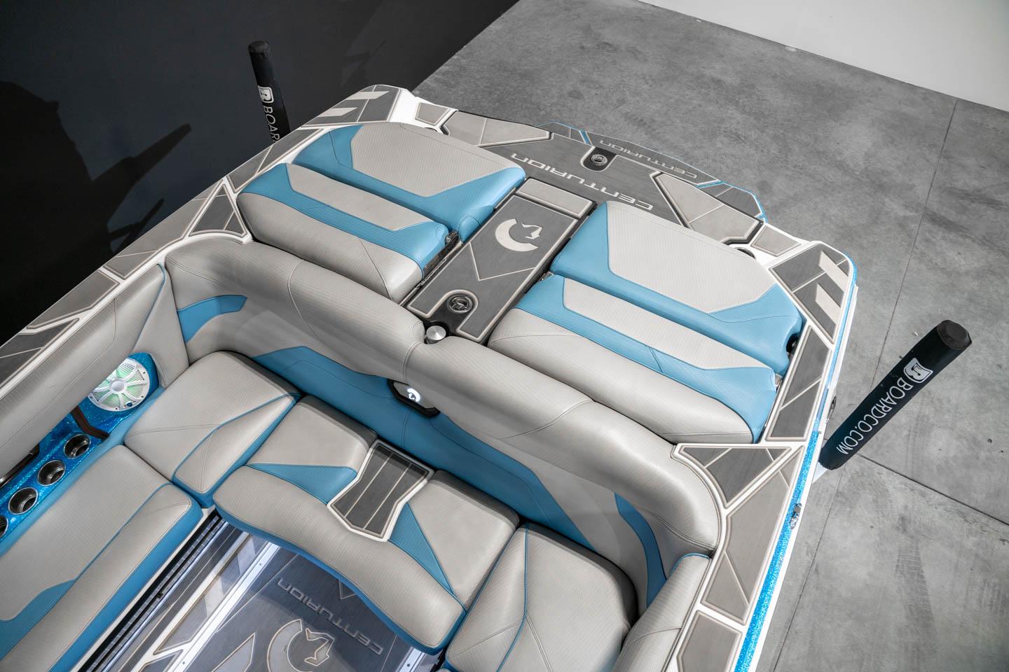2022 Centurion Ri265 Mist Blue Flake / White Icon