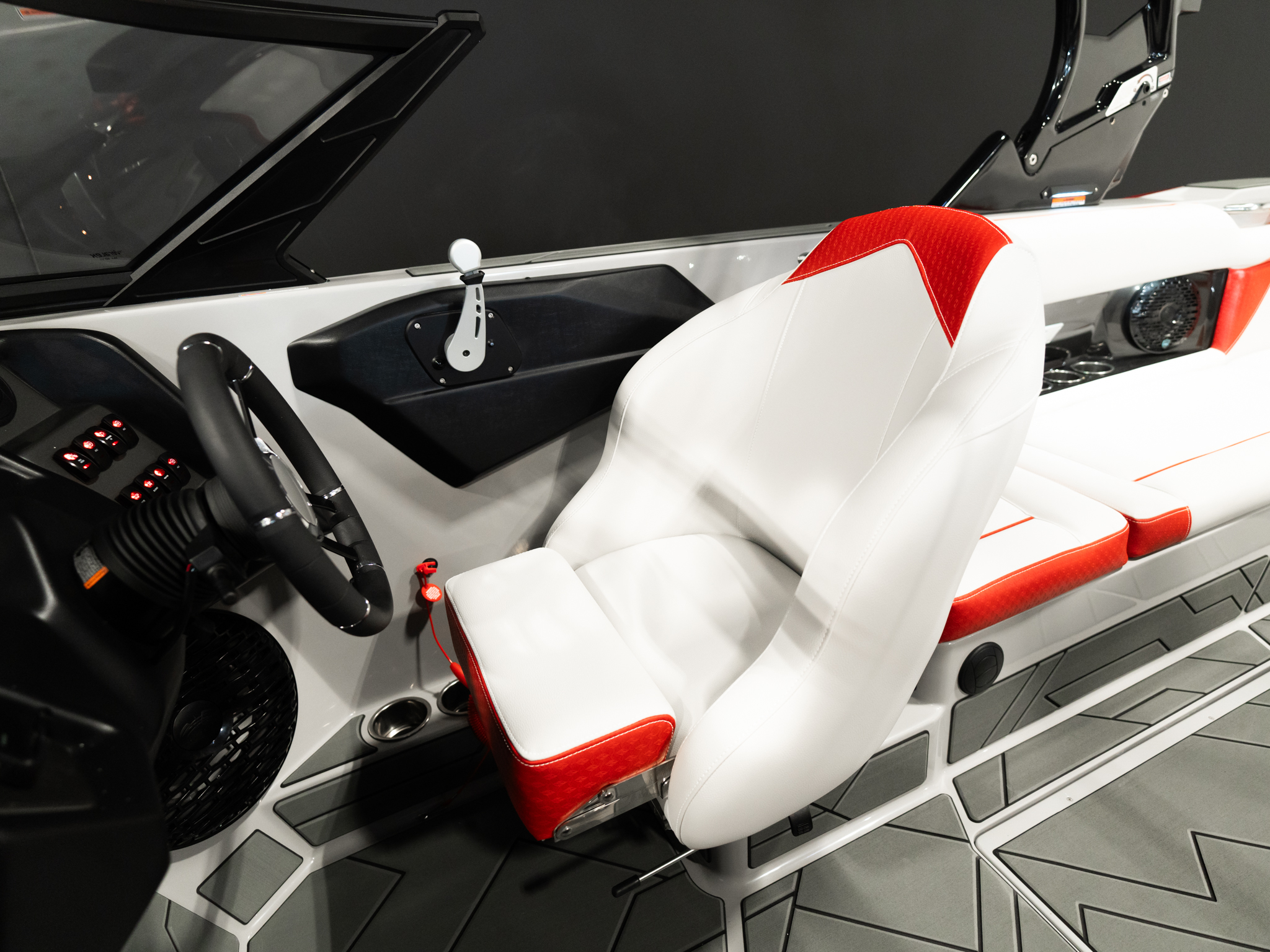 2025 Supreme S240 Red Metal Flake / Stone Grey