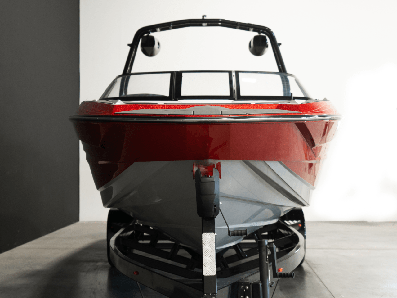 2025 Supreme S240 Fire Red Flake / Stone Grey Icon