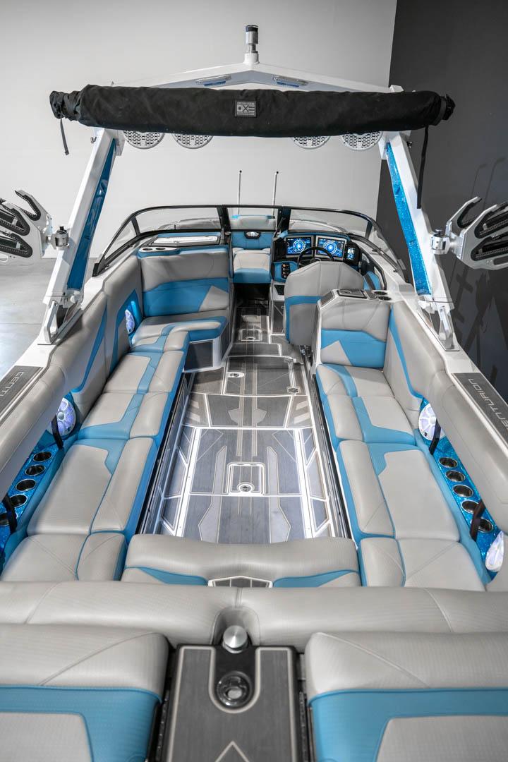2022 Centurion Ri265 Mist Blue Flake / White Icon