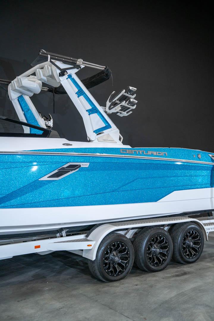 2022 Centurion Ri265 Mist Blue Flake / White Icon