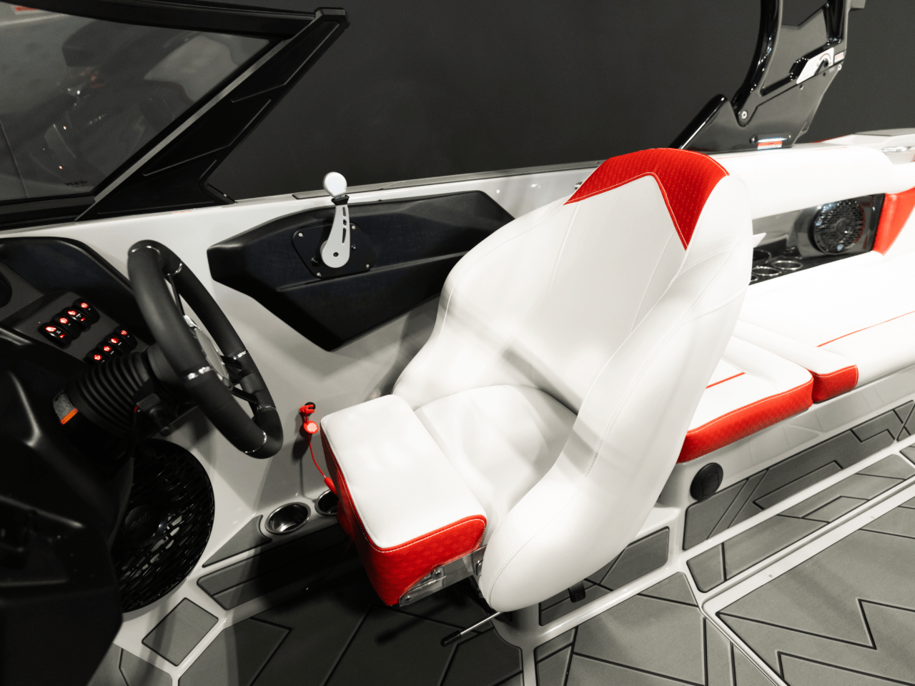 2025 Supreme S240 Fire Red Flake / Stone Grey Icon