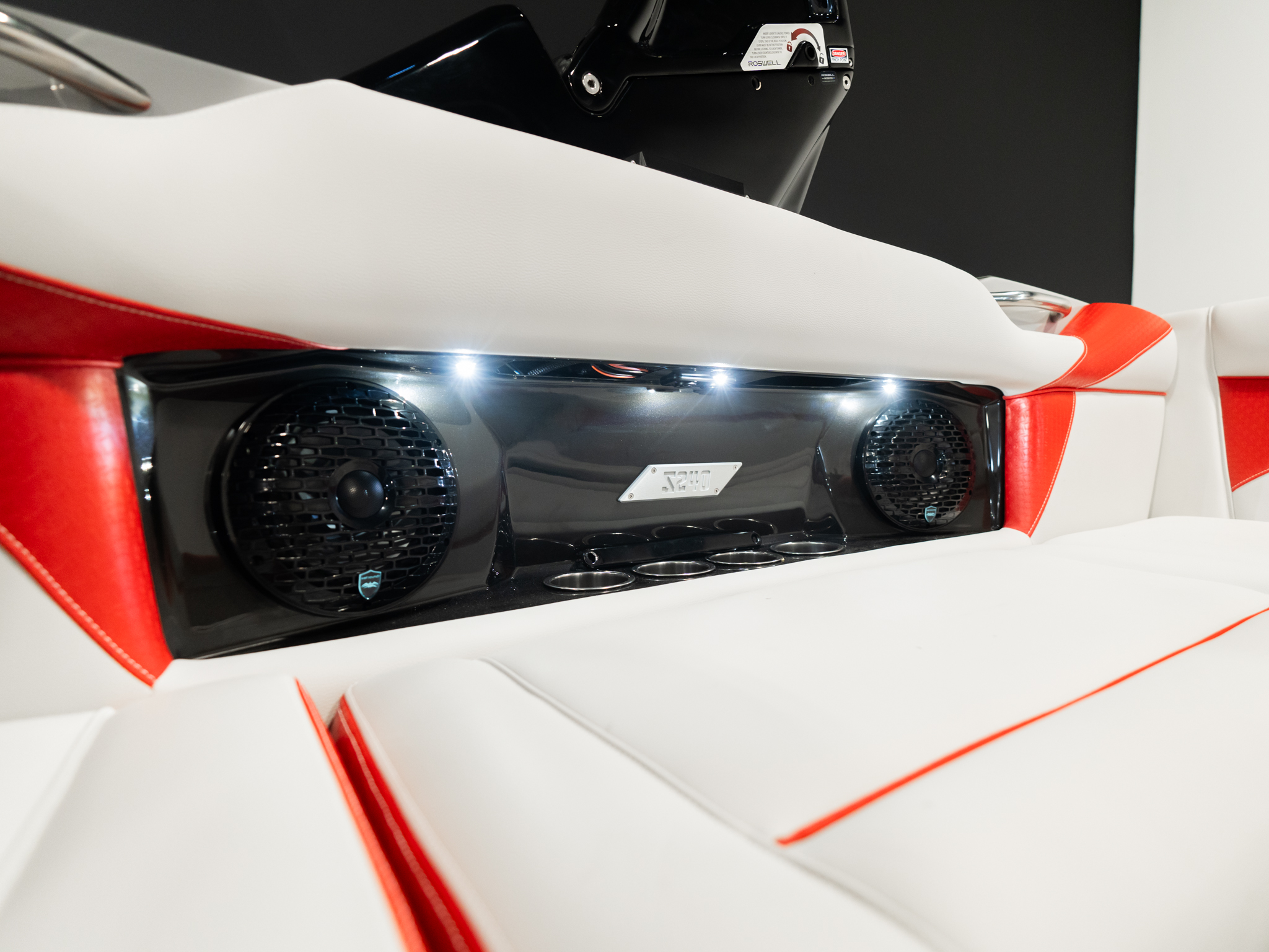 2025 Supreme S240 Red Metal Flake / Stone Grey