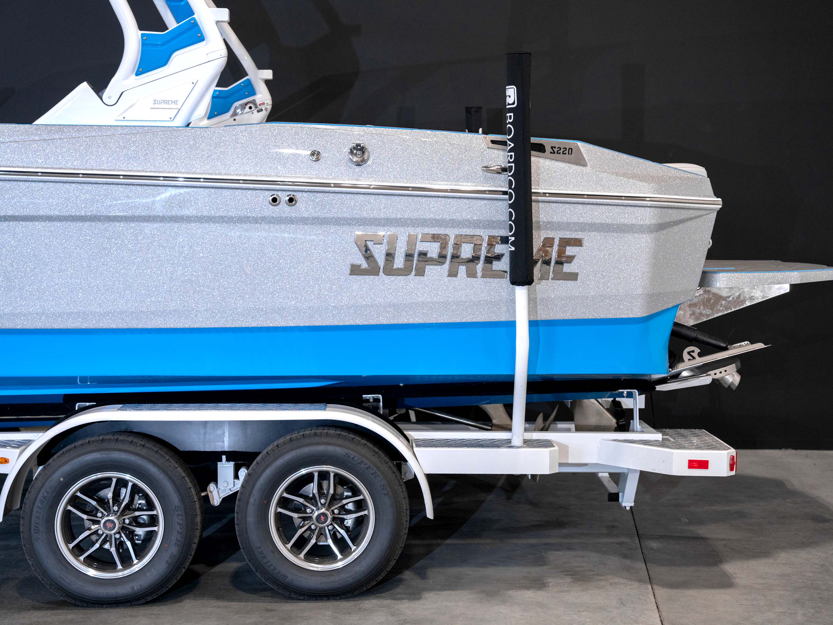 2024 Supreme S220 Silver Flake / Blue Icon
