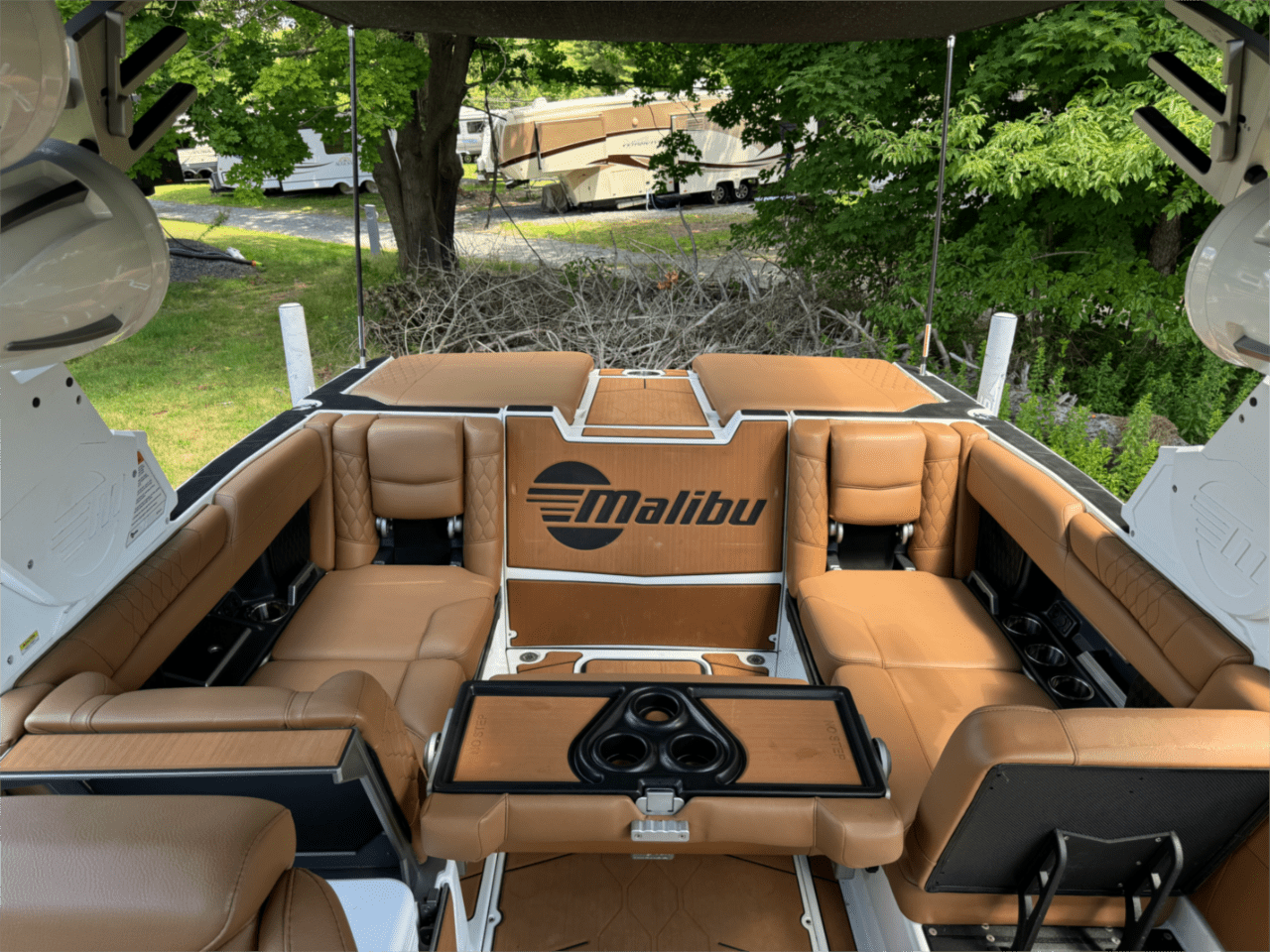 Malibu M240 &amp; Trailer – ONE Owner – LOW HOURS -Full Transferable Factory Warranty