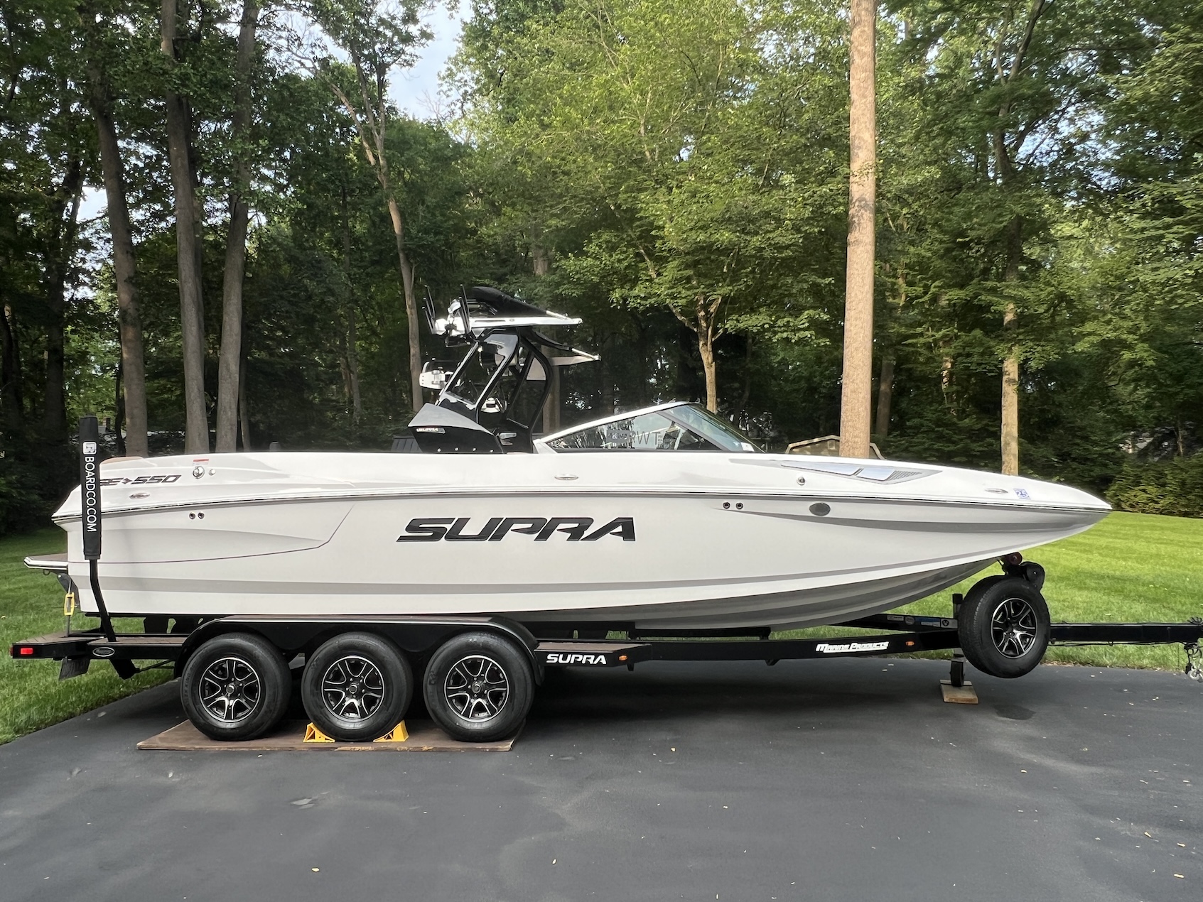 2017 SUPRA SE 550, FULLY LOADED, FRESHWATER, 358 hours
