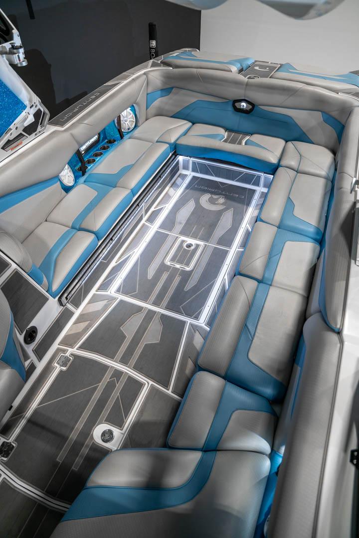 2022 Centurion Ri265 Mist Blue Flake / White Icon