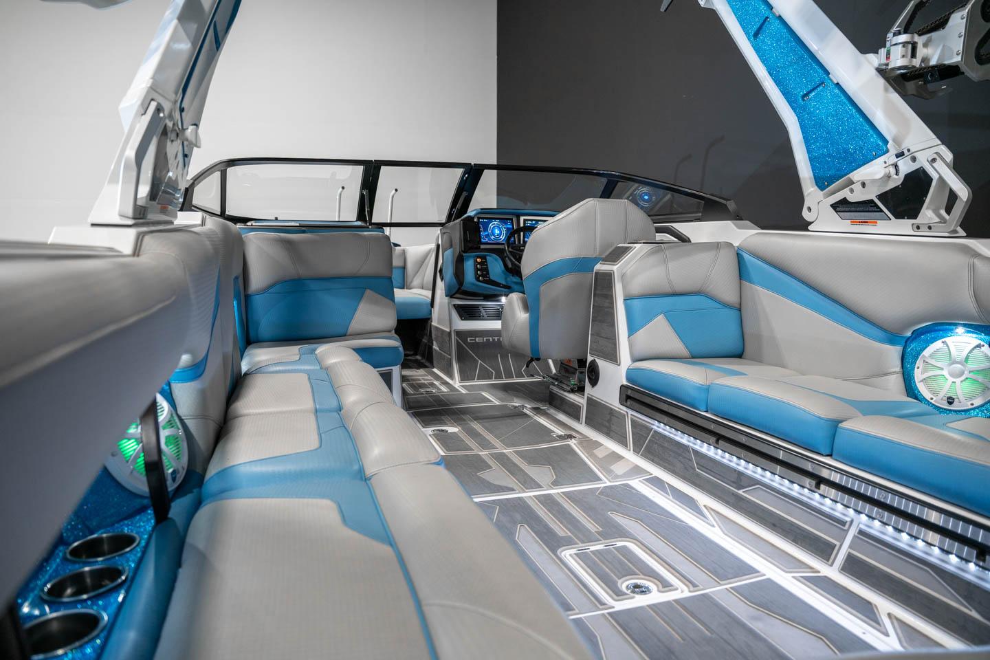 2022 Centurion Ri265 Mist Blue Flake / White Icon