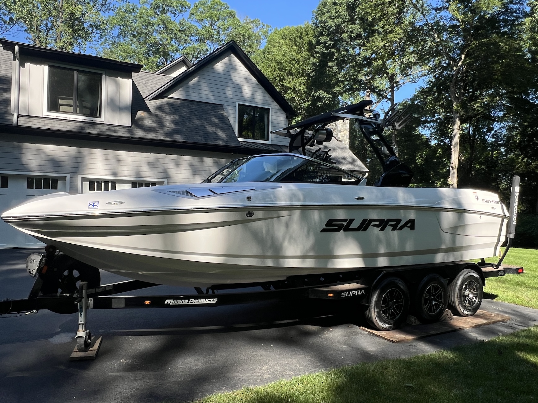 2017 SUPRA SE 550, FULLY LOADED, FRESHWATER, 358 hours