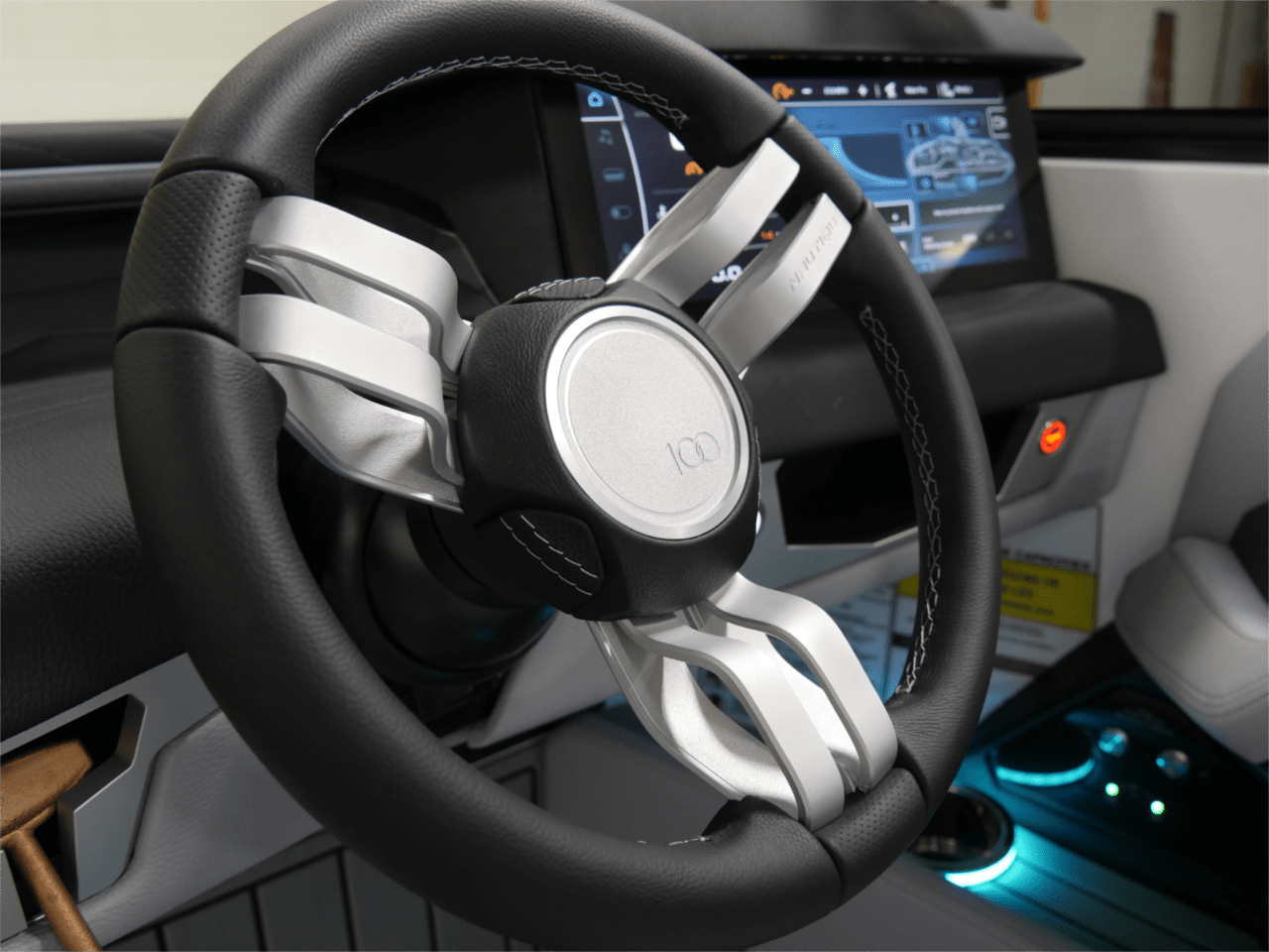 2025 Nautique G23 – Steel Blue/Mystic White