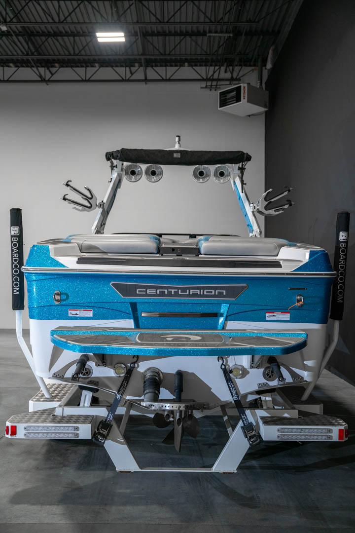 2022 Centurion Ri265 Mist Blue Flake / White Icon