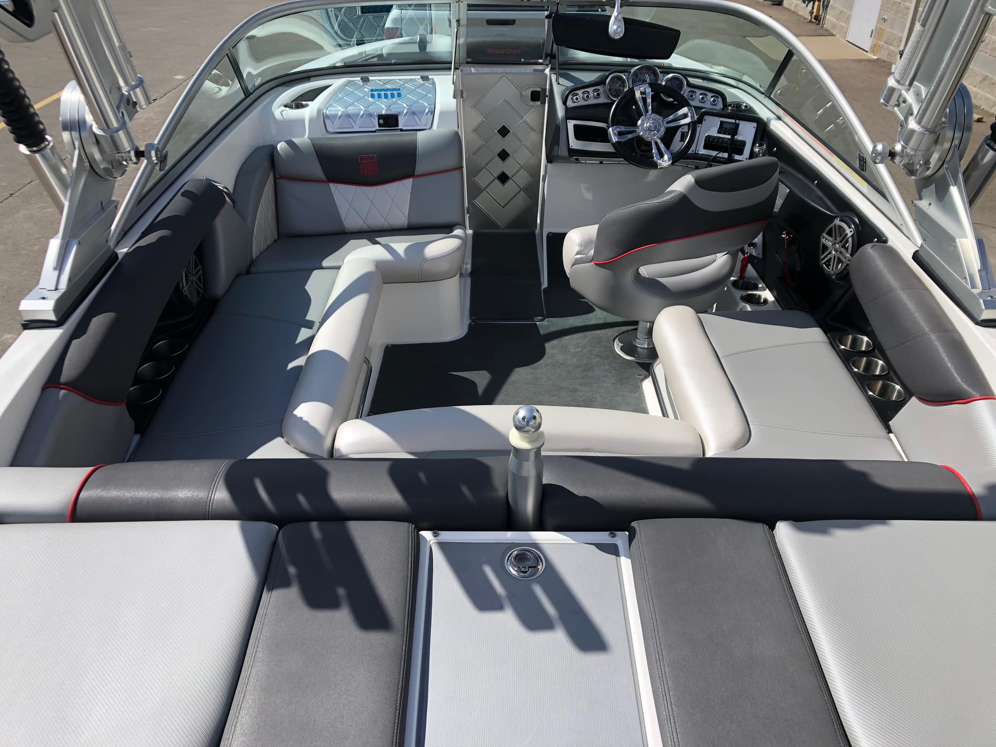 2012 Mastercraft X2 with duel axel trailer