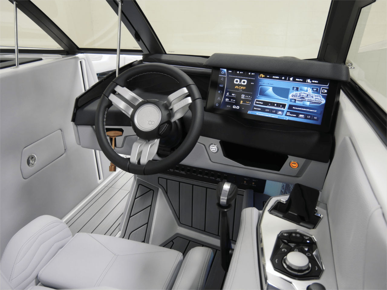 2025 Nautique G23 – Steel Blue/Mystic White