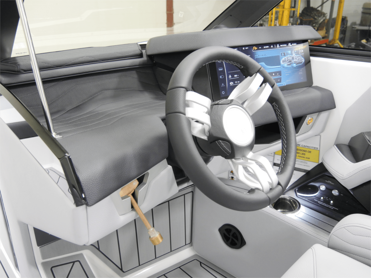 2025 Nautique G21 &#8211; Mystic White/Jet Black