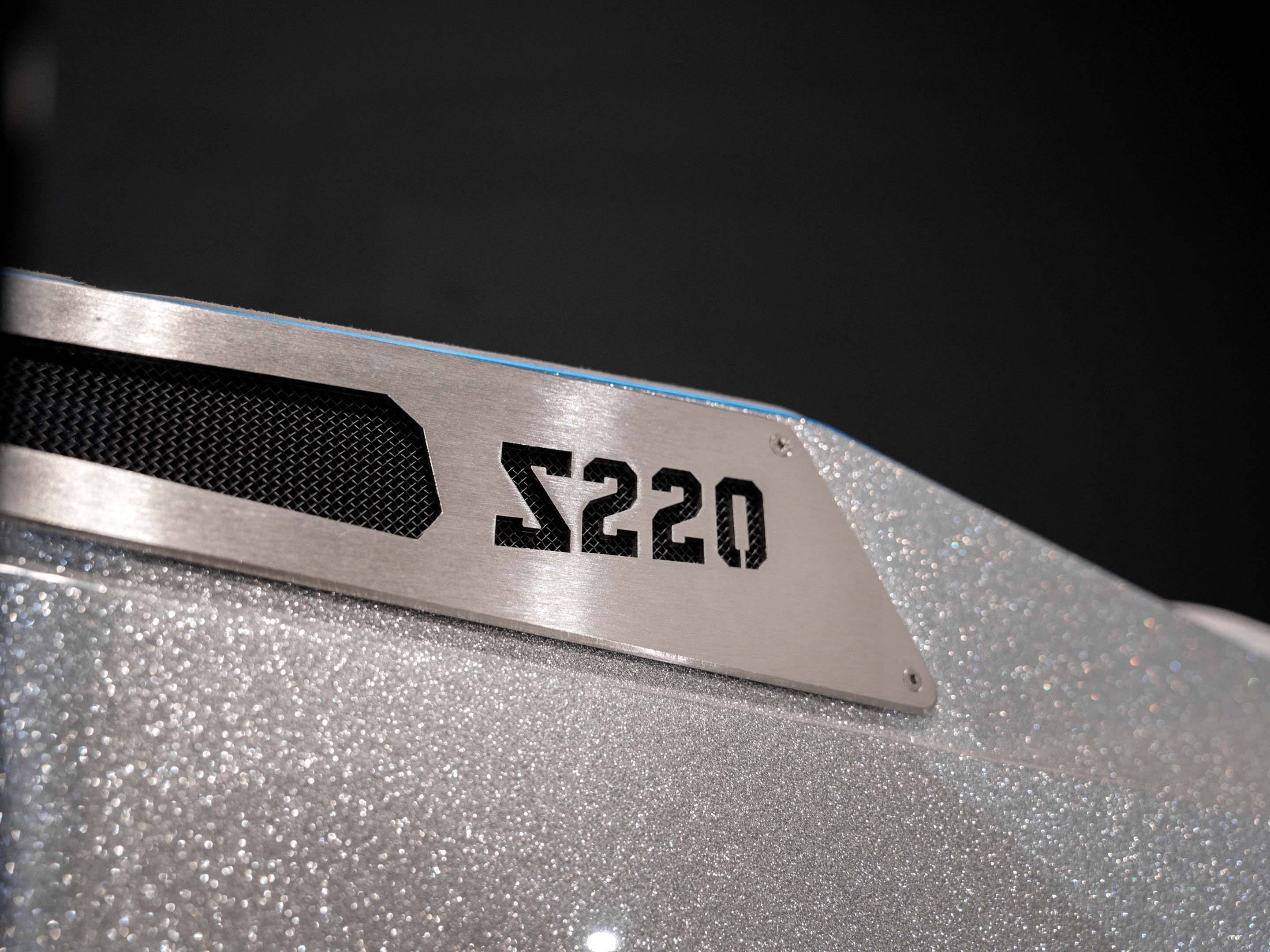 2024 Supreme S220 Silver Flake / Blue Icon