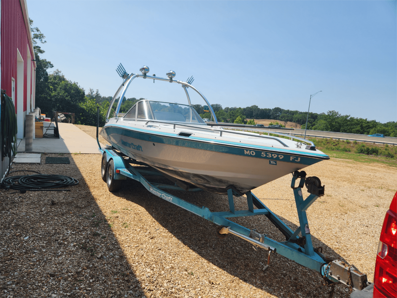 1990 master craft 220 tristar