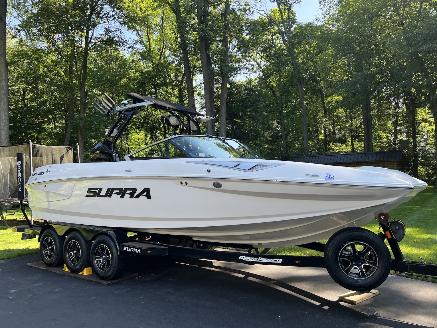 2017 SUPRA SE 550, FULLY LOADED, FRESHWATER, 358 hours