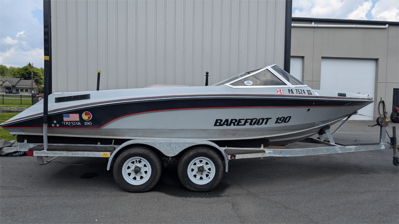 1988 MasterCraft Barefoot 190 w/ Rebuilt 454