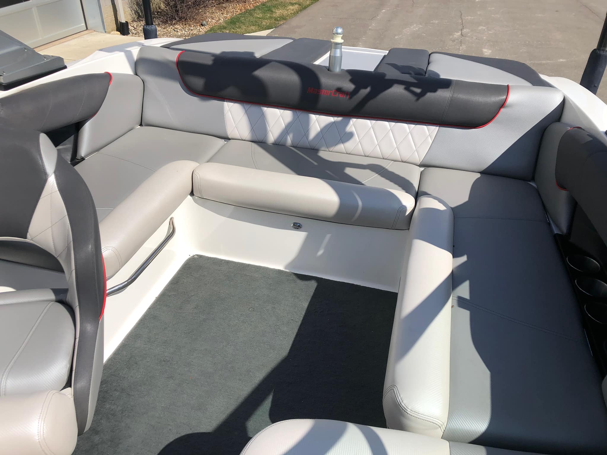 2012 Mastercraft X2 with duel axel trailer