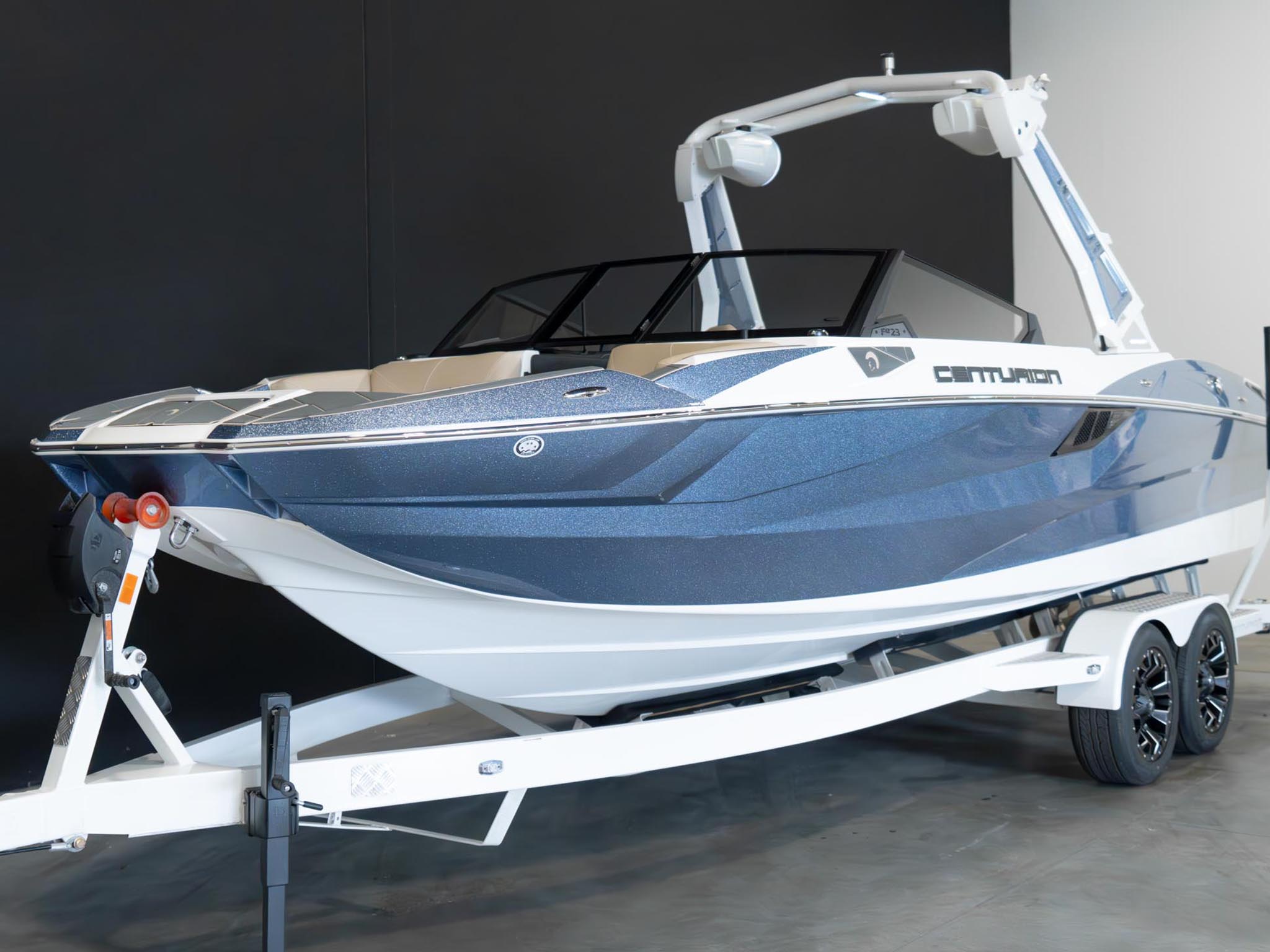 2025 Centurion Fe23 – Steel Blue Flake / White Icon