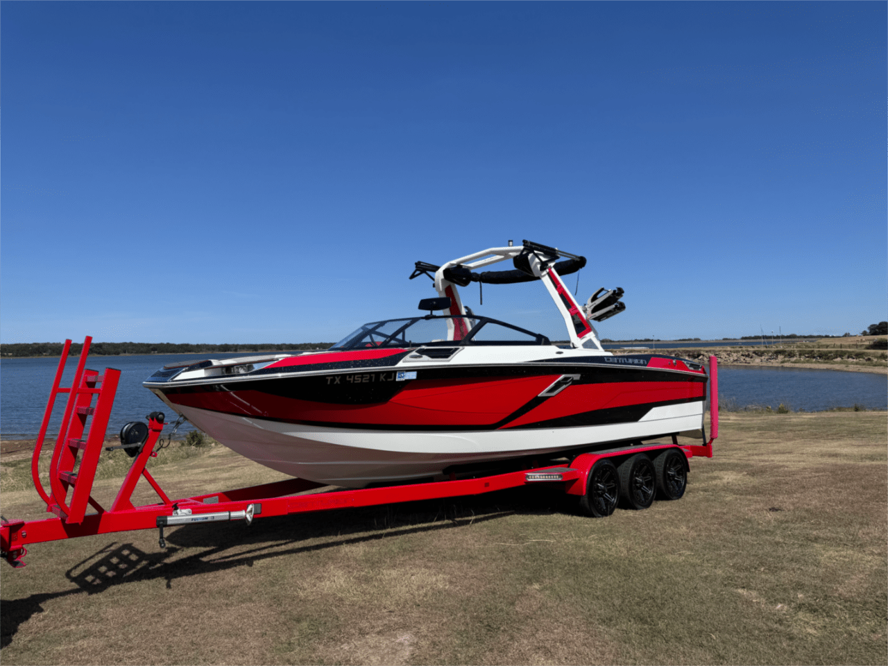 2021 Ri265 Red, White, Black Flake