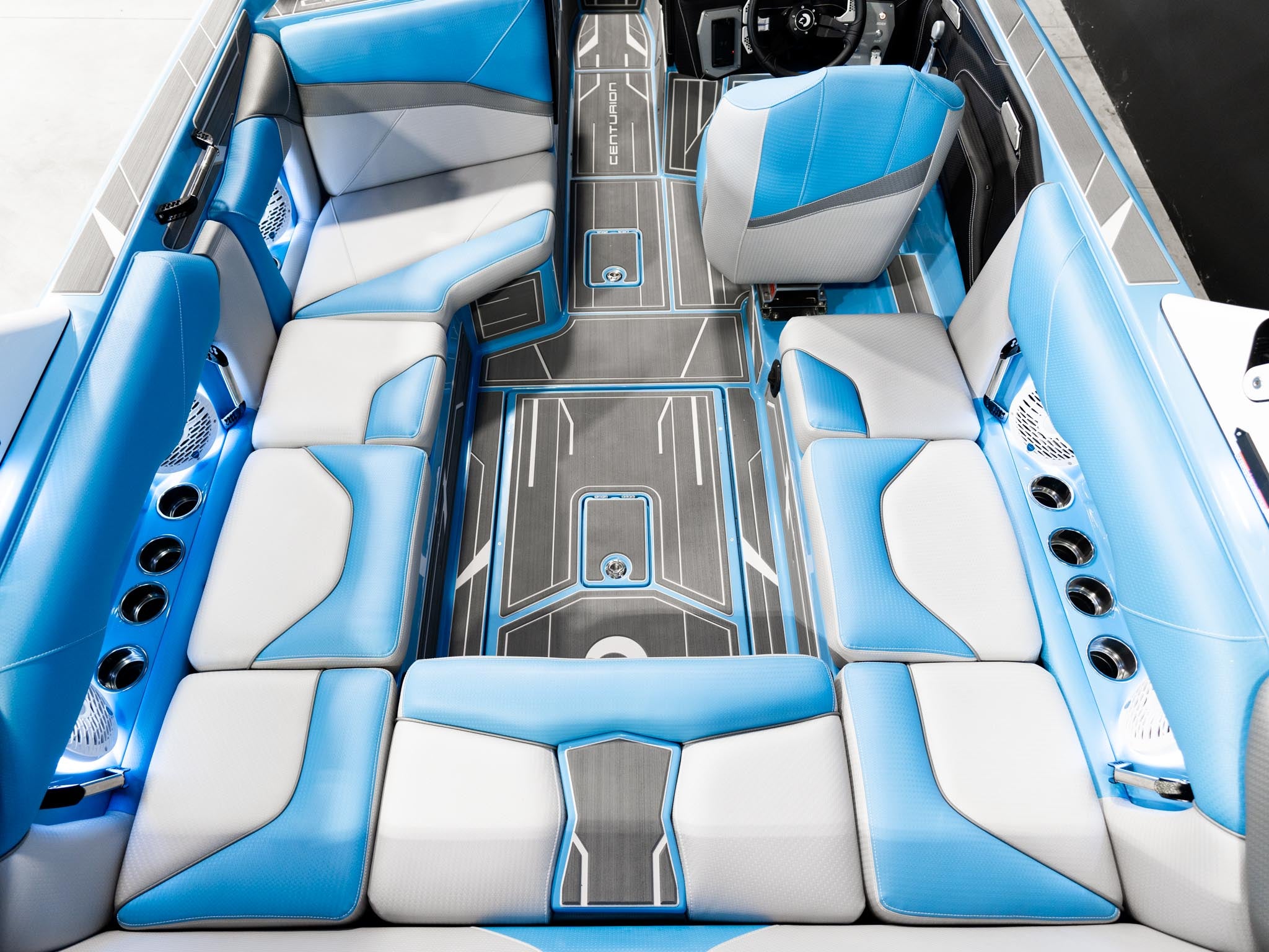 2025 Centurion NV233 Mist Blue / White