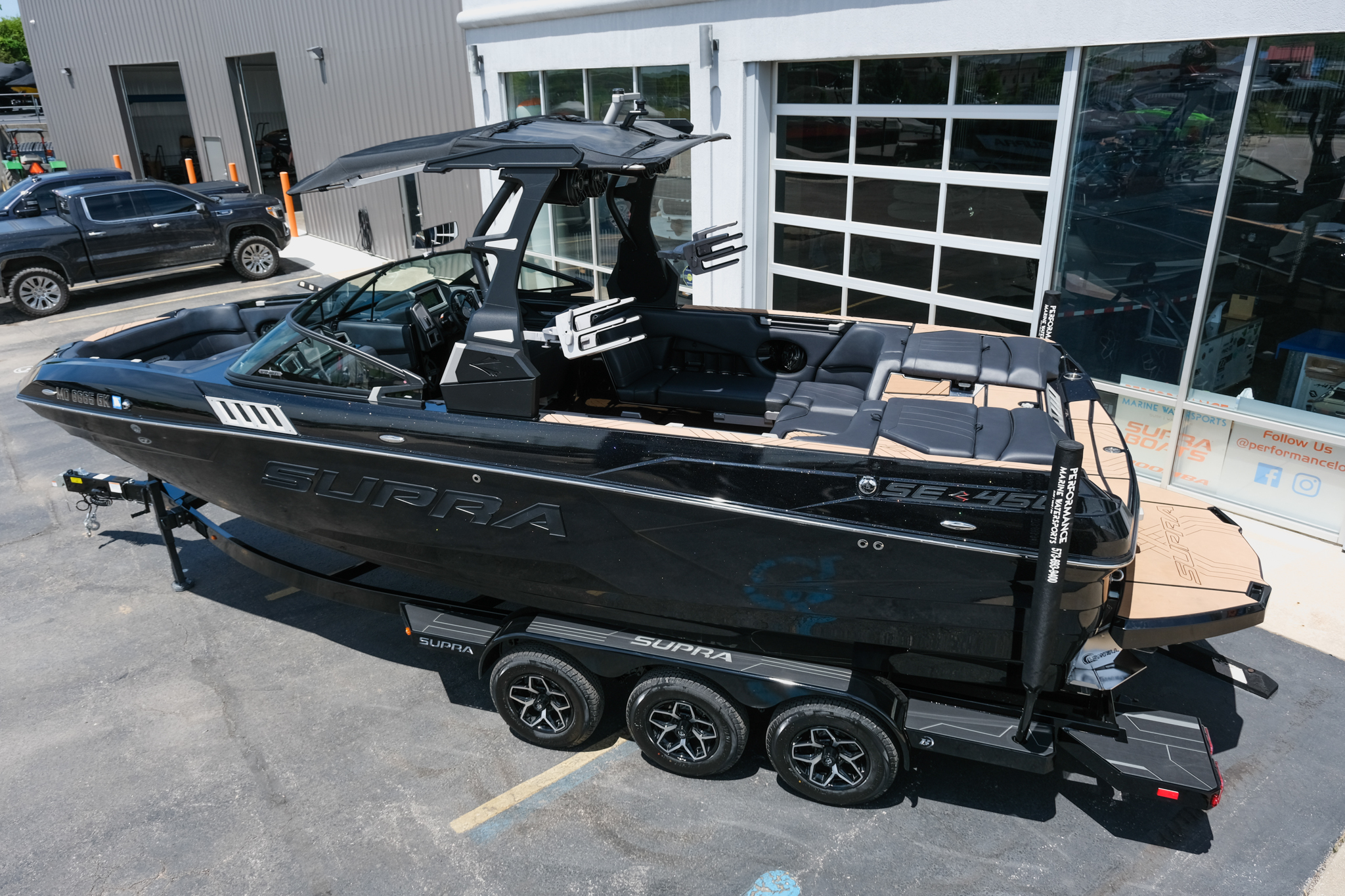 2019 SUPRA SE-450 SURF PKG NEW 2025 TRAILER 