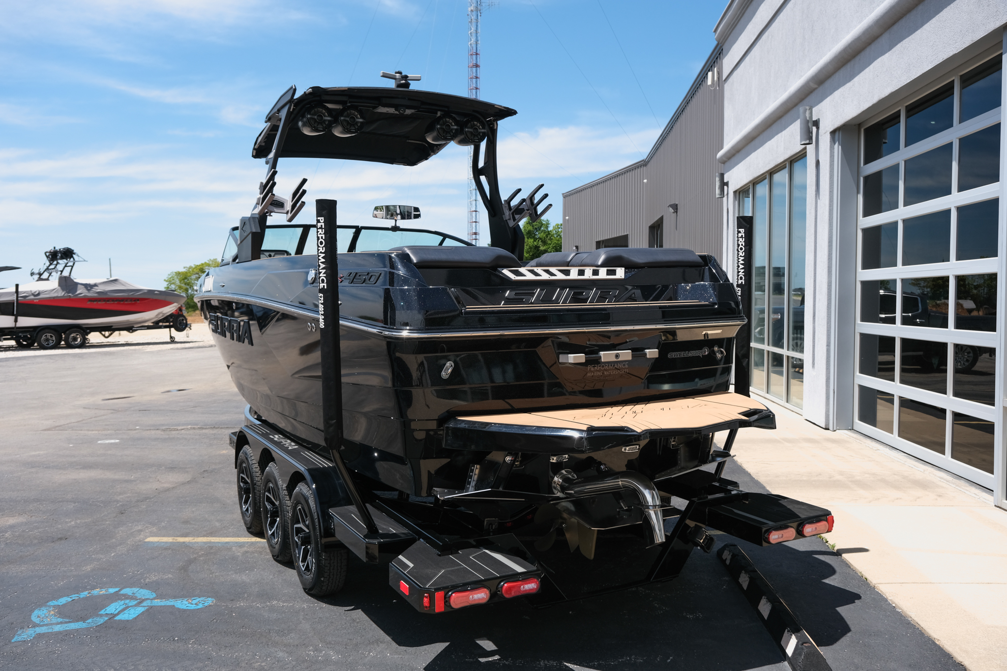 2019 SUPRA SE-450 SURF PKG NEW 2025 TRAILER 