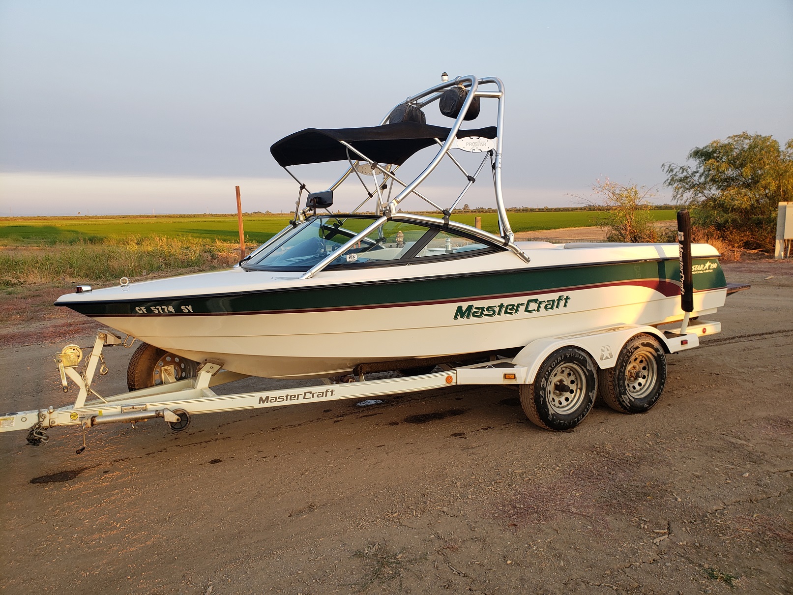 1997 Mastercraft Prostar 190