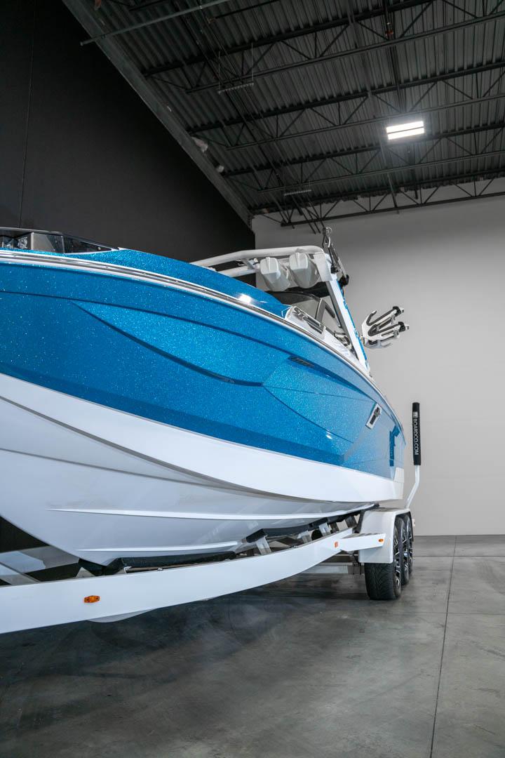 2022 Centurion Ri265 Mist Blue Flake / White Icon